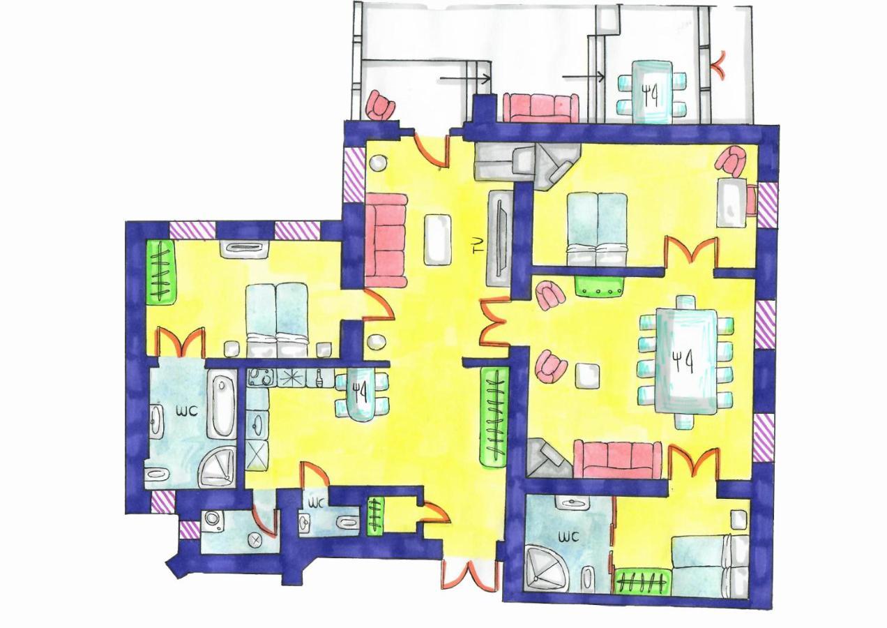 Dandelion Apartment Vecpilsetas Riga Dış mekan fotoğraf